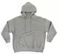 水瀬いのり ハーフジップパーカー グレー XLサイズ 「Inori Minase 10th ANNIVERSARY LIVE TOUR Travel Record」