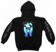 初音ミク プルパーカー ブラック フリーサイズ 「VOCALOID×LISTEN FLAVOR」