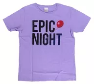 B’z Tシャツ ライトパープル Lサイズ 「B’z LIVE-GYM 2015 -EPIC NIGHT-」