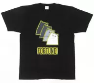 四春(フォーチュン) Tシャツ ブラック フリーサイズ 「機動戦士ガンダム 閃光のハサウェイ キルケーの魔女」 劇場グッズ