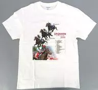 リスグラシュー Tシャツ ホワイト Lサイズ リスグラシュー号引退記念