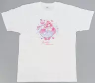 我部りえる Tシャツ ホワイト Lサイズ 「バーチャルYouTuber あおぎり高校 我部りえる 誕生日記念グッズ2025」