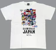 デザインI Tシャツ ホワイト Lサイズ 「Fate/Grail League×SAMURAI JAPAN×HBMRコラボ」