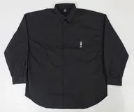 ヰ世界情緒 モチーフ刺繍シャツ ブラック XLサイズ 「バーチャルYouTuber KAMITSUBAKI STUDIO ヰ世界情緒 2DAYS LIVE DAY1『Flower Closet』 DAY2『Anima Re：birth』」