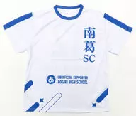 ロゴ ユニフォーム風Tシャツ ホワイト フリーサイズ 「バーチャルYouTuber あおぎり高校×南葛SC コラボ記念グッズ」