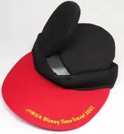 ミッキーマウス サンバイザー 「JR東日本×ディズニー ディズニー タイムトラベル2001 シークレットマスコットホルダー」