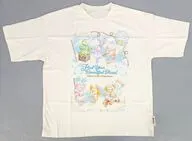 集合 Tシャツ クリーム Lサイズ 「ダッフィー＆フレンズのファインド・ユア・ビューティフル・ブルー!」 東京ディズニーシー限定
