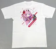 姫森ルーナ Tシャツ ホワイト XLサイズ 「バーチャルYouTuber ホロライブ×モンスターハンターワイルズ×CAPCOM CAFE 第二弾」