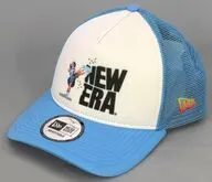 春麗 NEW ERAキャップ 9FORTY ホワイト×スカイブルー 「ストリートファイターII」