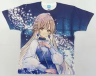 椎名真昼 描きおろし フルグラフィックTシャツ 20th Anniversary Ver. ホワイト XLサイズ 「お隣の天使様にいつの間にか駄目人間にされていた件」