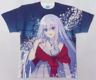 夏川真涼 描きおろし フルグラフィックTシャツ 20th Anniversary Ver. ホワイト XLサイズ 「俺の彼女と幼なじみが修羅場すぎる」