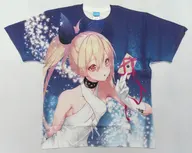 メノウ 描きおろし フルグラフィックTシャツ 20th Anniversary Ver. ホワイト XLサイズ 「処刑少女の生きる道」