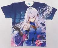 ニニム・ラーレイ 描きおろし フルグラフィックTシャツ 20th Anniversary Ver. ホワイト XLサイズ 「天才王子の赤字国家再生術～そうだ、売国しよう～」