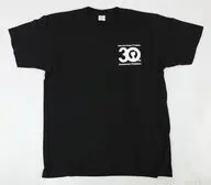 江戸川コナン Tシャツ ブラック Lサイズ 「放送30周年記念 TVアニメ 名探偵コナン展」