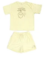 うさぎ(ツツウラウラ) ルームウェアセットアップ ナチュラル Lサイズ 「ちいかわ なんか小さくてかわいいやつ」