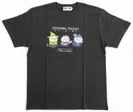 ちいかわ＆ハチワレ＆うさぎ ちいかわぽけっと ファンタジーなTシャツ スミ Lサイズ 「ちいかわ なんか小さくてかわいいやつ ちいかわぽけっと POP UP STORE 第2弾」