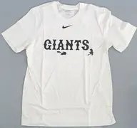 ピカチュウ＆ヒバニー(NIKE FAN GEAR) プラクティスTシャツ ホワイト Mサイズ 「読売ジャイアンツ×ポケモンベースボールフェスタ2026 ～30年の想いをボールに込めて～」