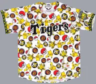 ピカチュウ＆エレキッド(総柄) 2026ポケモンデザインユニホーム ホワイト Mサイズ 「阪神タイガース×ポケモンベースボールフェスタ2026 ～30年の想いをボールに込めて～」