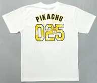 ピカチュウ#025 Tシャツ ホワイト Lサイズ 「阪神タイガース×ポケモンベースボールフェスタ2026 ～30年の想いをボールに込めて～」