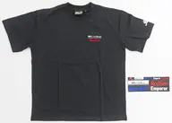 藤原とうふ店(RedSuns) メンズTシャツ ブラック Lサイズ 「頭文字D×しまむら」