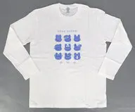 名取さな お衣装七変化 うさちゃんせんせえTシャツ ホワイト Lサイズ 「バーチャルYouTuber 名取さな」