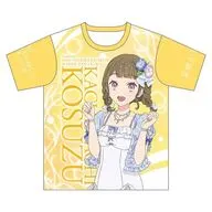 徒町小鈴 フルグラフィックTシャツ イエロー Lサイズ 「ラブライブ! 蓮ノ空女学院スクールアイドルクラブ」