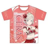 セラス柳田リリエンフェルト フルグラフィックTシャツ レッド Lサイズ 「ラブライブ! 蓮ノ空女学院スクールアイドルクラブ」