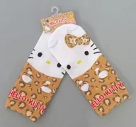 ハローキティ レオパード 耳付きソックス 「サンリオキャラクターズ」