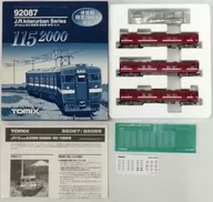 Minobu suburbano de la serie 115 a 2000 color rojo [92087]