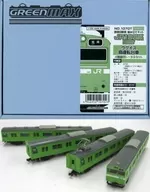 1/150 JR 103系 関西形 ウグイス高運転台車 4輛編成トータルセット 塗装印刷済み組み立てキット [1070T]