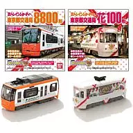 Streetcar 5-Flower 100 Type / 8800 Type (Orange) 2-Car Set 「 B Train Shorty 」
