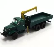 1/150 Display Model of "The Track Collection 8th Series" Flat Loading Platform with Isuzu TWD/HTW Crane