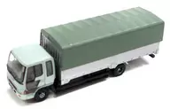 1/150 Hino Cruising Ranger Loading Platform for General Business (Light Gray X Green) "The Track Collection 5th" Display Model