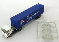 1/150 Nissan Diesel C800 + Safmarine 40 ft Dry Container (navy blue) "The Trailer Collection No. 4" Display Model