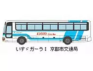1/150 Kyoto Municipal Transportation Bureau (Kyoto) "The Bus Collection 17th edition" display model