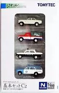1/150 Basic Set C2 1955-40s cars 2 (4-unit set) "The Car Collection Series"
