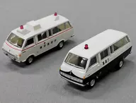 1/150 トヨタ ハイエース パトカー(警視庁)＆ハイエース 救急車(東京消防庁) 「ザ・カーコレクション Vol.5」 