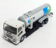 1/150 MFTBC / Super Great Taiyo Nippon Sanso LPG tank car (White x Blue x Green) "The Track Collection No. 6" display model