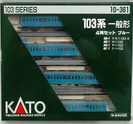 1/150 103系 一般形 4両セット(ブルー) [10-361]