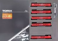 1/150 JR 485 Series Limited Expresss (Dk16, RED EXPRESS) 5 Cars Set [92593]