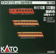 1/150 KIHA 110 Series Series 100 Series JNR Color 3 Ryo Set - Special Product [10-1169]