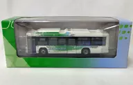 1/80日野Blue Ribbon Hybrid(白色×綠色)"Bus Collection 80>