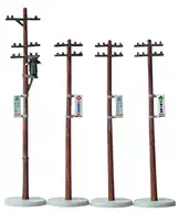 1/150 Utility Pole A2 "Geocore Scenery Collection Scenery Accessories 029-2" [290469]