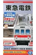 东急电铁东京急行电铁7200系(2节SET)"B列车展No.9>