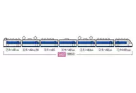 1/150 SERIES 485 LIMITED EXPRESS TRAIN Shirasagi NEW PAINT 7 CAR SET A [98650]