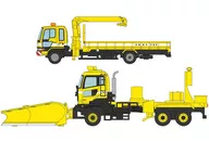 1/150 The 50th anniversary of the opening of the entire Tomei Expressway NEXCO Nakanihon Road work vehicle 2 sets "The Track Collection" display model [300564]