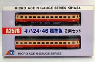 1/150 KIHA 24.46 STANDARD COLORS 2-PACK SET [A2578]