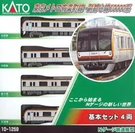 1/150 tóquio Metro Yurakucho Line/Fukutoshin Line 10000 Series Basic Set 4 carros [10-1259]