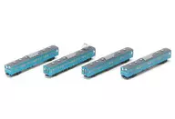 1/150 JNR / JR Commuter Train Series 103 High Cab Non-ATC Cars (Sky Blue) Basic 4-Car Set [92586]