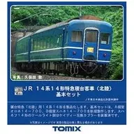 HO Gauge 1/80 JR 14 Series 14 Limited Express Sleeper Train Hokuriku Basic Set (4-car Set) [HO-9057]